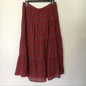 NWT, Loft midi skirt!
